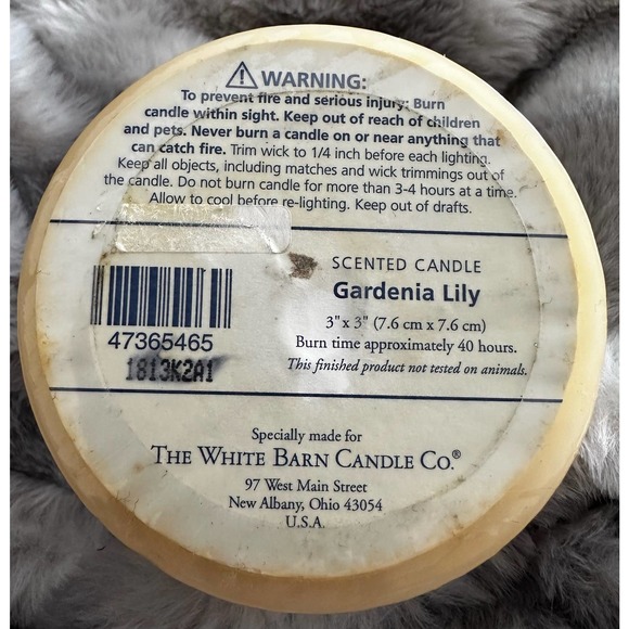 The White Barn Candle Co. Accents The White Barn Candle Co Gardenia